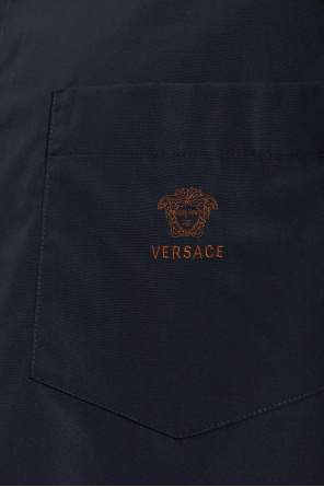 Versace Camisa con bolsillo