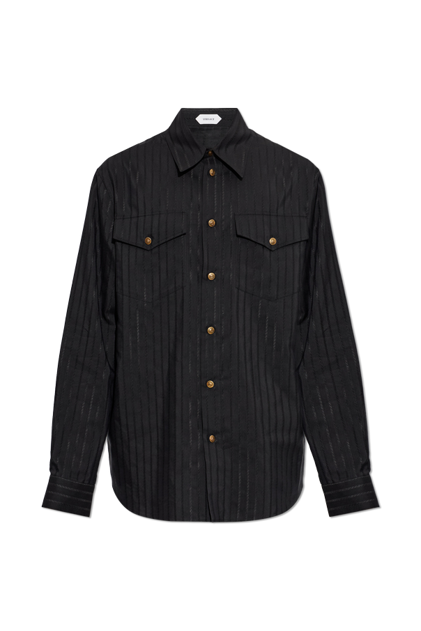 Cotton shirt with pockets od Versace