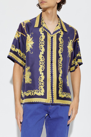 Versace Silk shirt with "New Barocco" print