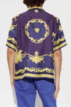Versace Silk shirt with "New Barocco" print