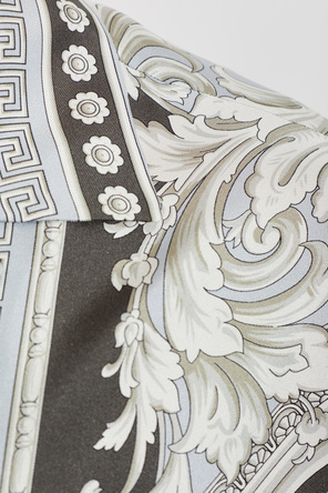 Versace Seidenhemd mit Print `Neoclassical Barocco`