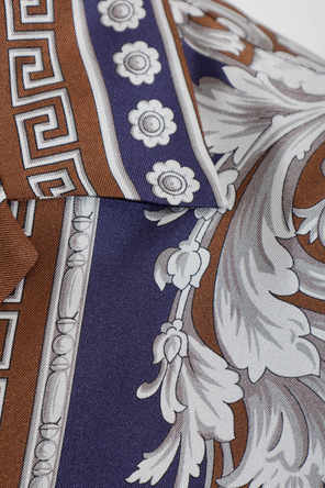 Versace Seidenhemd mit Print `Neoclassical Barocco`