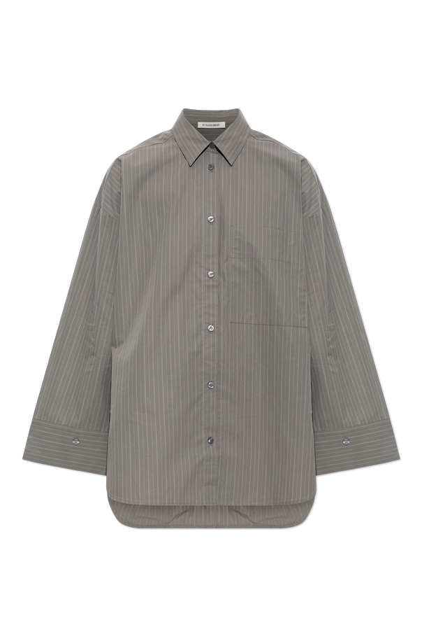 Cotton ‘Derris’ striped shirt od By Malene Birger