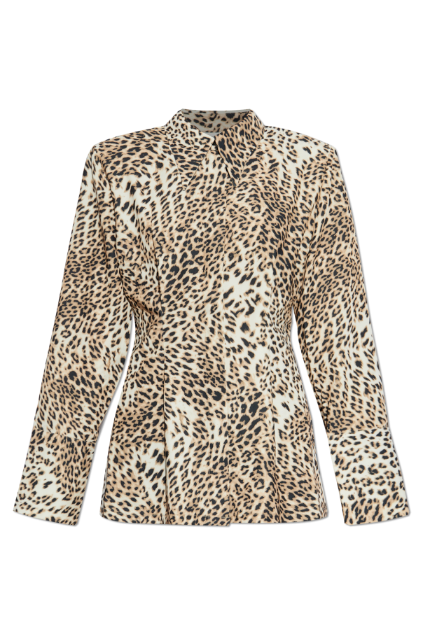 Gestuz Shirt with animal pattern