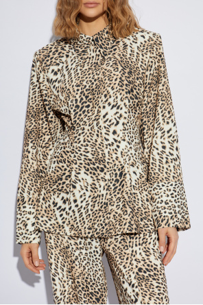 Gestuz Shirt with animal pattern