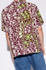 Stussy Patterned colour-block shirt