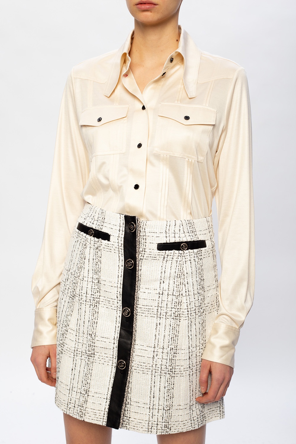 Victoria Beckham Silk Olivia shirt