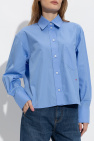 Victoria Beckham BLUE Shirt in organic cotton