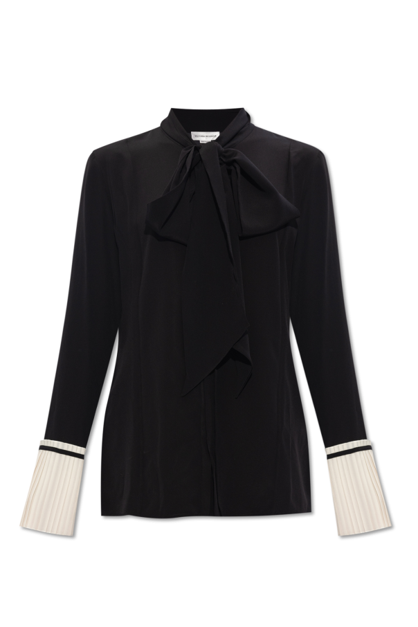 Victoria Beckham Fedeli zip-up hooded jacket Blau