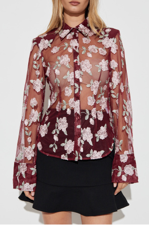 ROTATE Hemd mit Blumenmuster