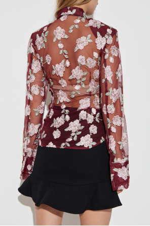 ROTATE Hemd mit Blumenmuster