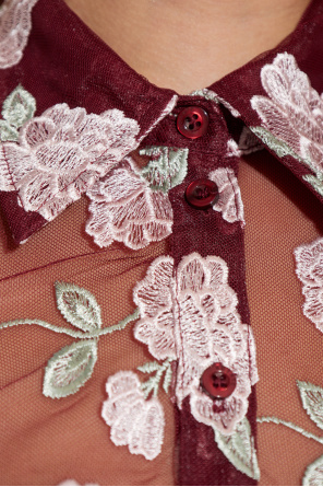 ROTATE Hemd mit Blumenmuster