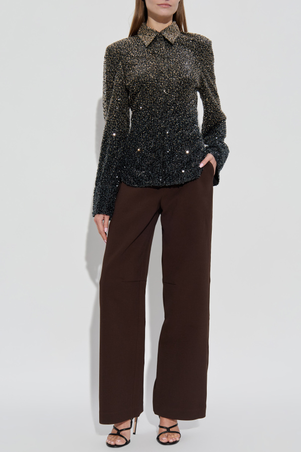 ROTATE Sequin shirt