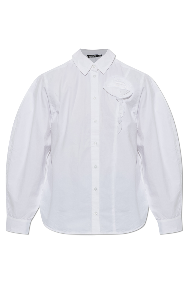 Shirt with applique od ROTATE