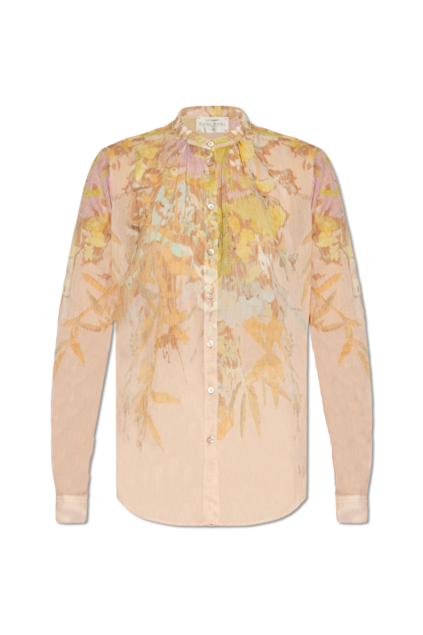 forte_forte Shirt with floral motif