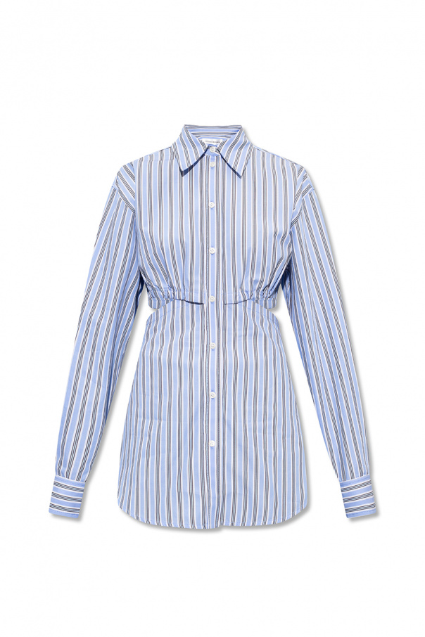 Victoria Beckham Shirt Gingham with cut-outs