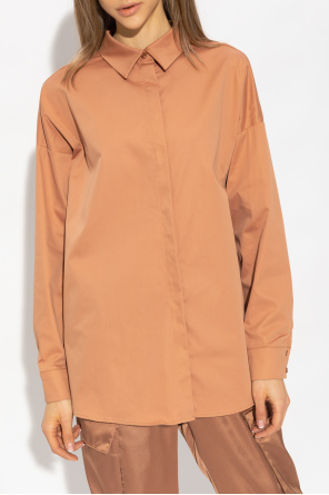 STONE ISLAND Compass-patch hooded zip-up jacket ‘Kira’ shirt