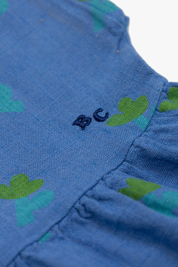 Bobo Choses Gieves & Hawkes crosshatch-print flannel shirt