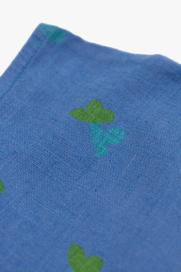 Bobo Choses kurzes T-Shirt aus recyceltem Polyester in Salbeigrün