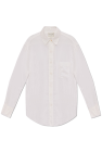 AllSaints Emelyn T-shirt met V-hals in wit