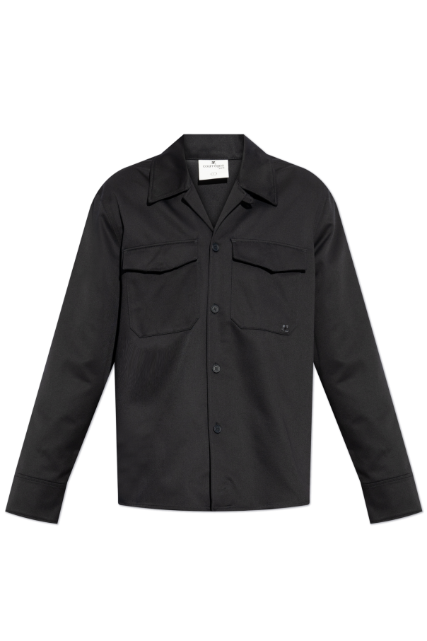 Courrèges Shirt with embroidered logo