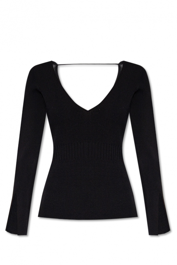 Margery Wool Sweater Womens Navy ‘Christine’ top