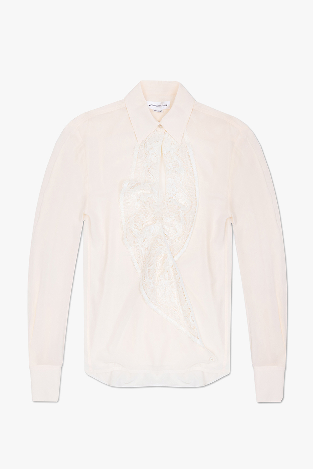 Victoria Beckham Silk shirt with cut-out