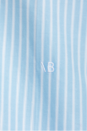Victoria Beckham Striped pattern shirt