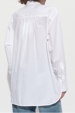 Victoria Beckham Camisa con cuello mao