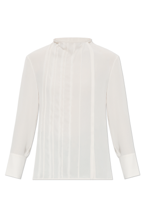 Shirt with asymmetric fastening