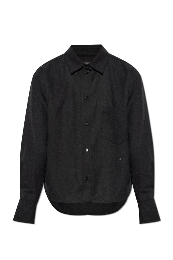 Wool shirt with pocket od Victoria Beckham