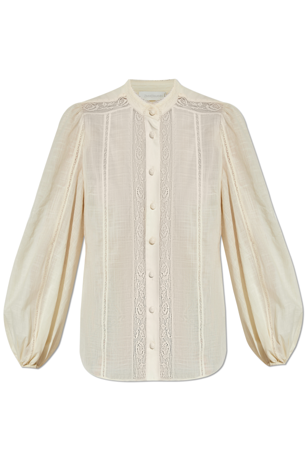 Zimmermann Stand Collar Shirt