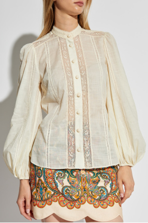 Zimmermann Stand Collar Shirt