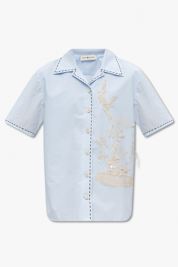 Tory Burch Shirt with decorative appliqués