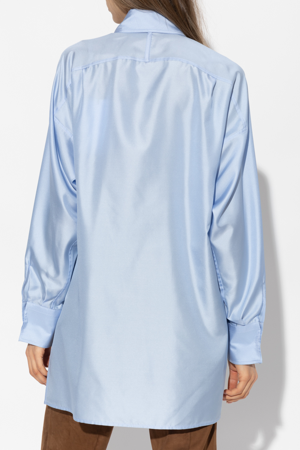 FERRAGAMO Relaxed-fitting metric shirt