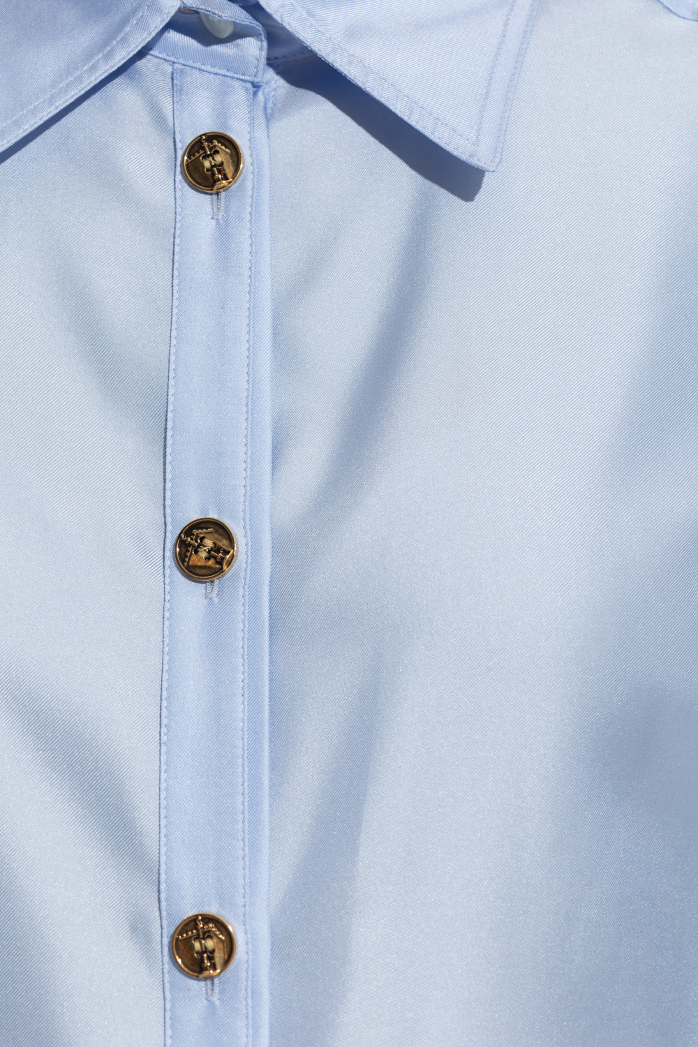 FERRAGAMO Relaxed-fitting metric shirt