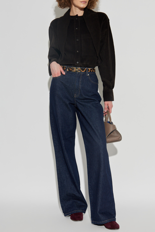 FERRAGAMO Sztruksowa koszula