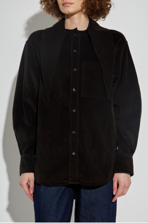 FERRAGAMO Sztruksowa koszula