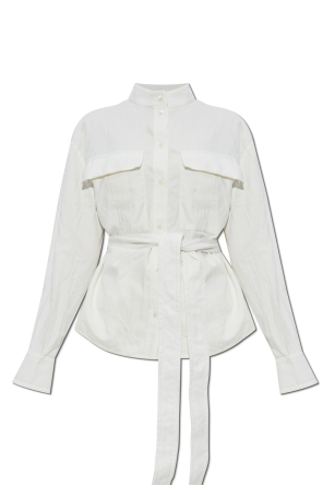 Camisa con cinturón od FERRAGAMO