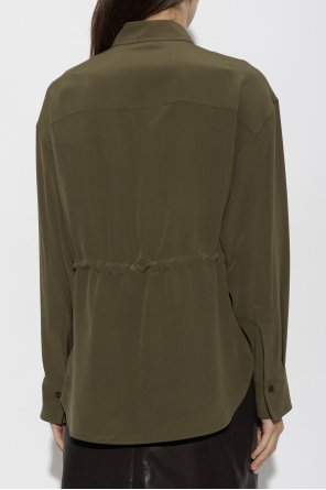 FERRAGAMO Shirt with drawstring waist