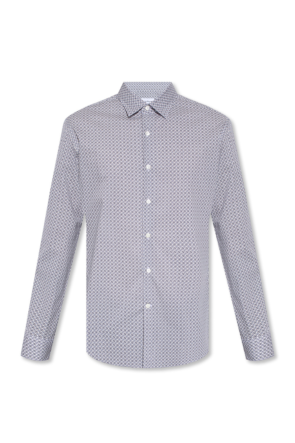 Salvatore Ferragamo Cotton shirt with ‘Gancini’ pattern