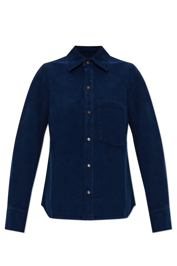 Corduroy shirt with pocket od Victoria Beckham
