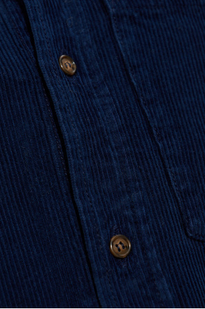 Victoria Beckham Camisa de pana con bolsillo