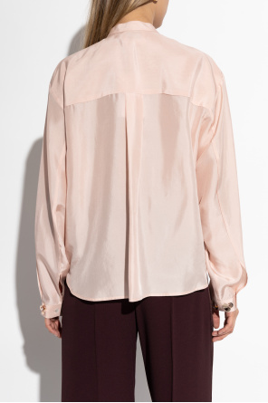 forte_forte Koszula z połyskującymi aplikacjami