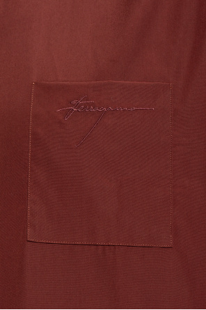 FERRAGAMO Shirt with pocket