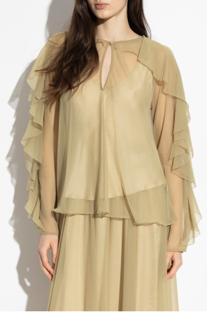 forte_forte Dwuczęściowy top z falbaną