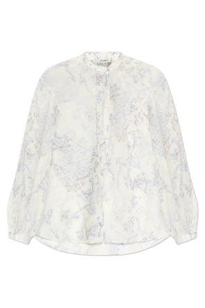 Top de corte holgado con estampado