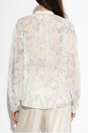 forte_forte Top de corte holgado con estampado