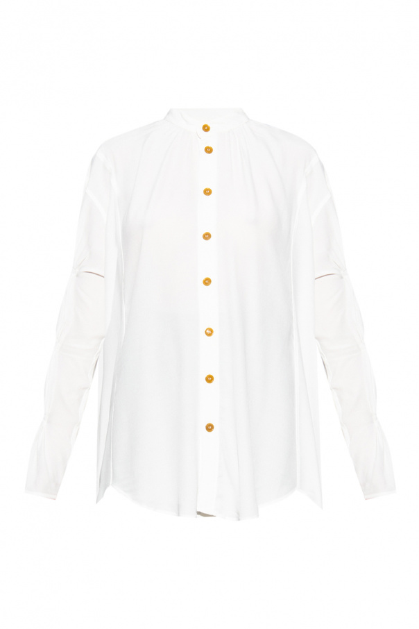 Vivienne Westwood Asymmetrical dkny shirt