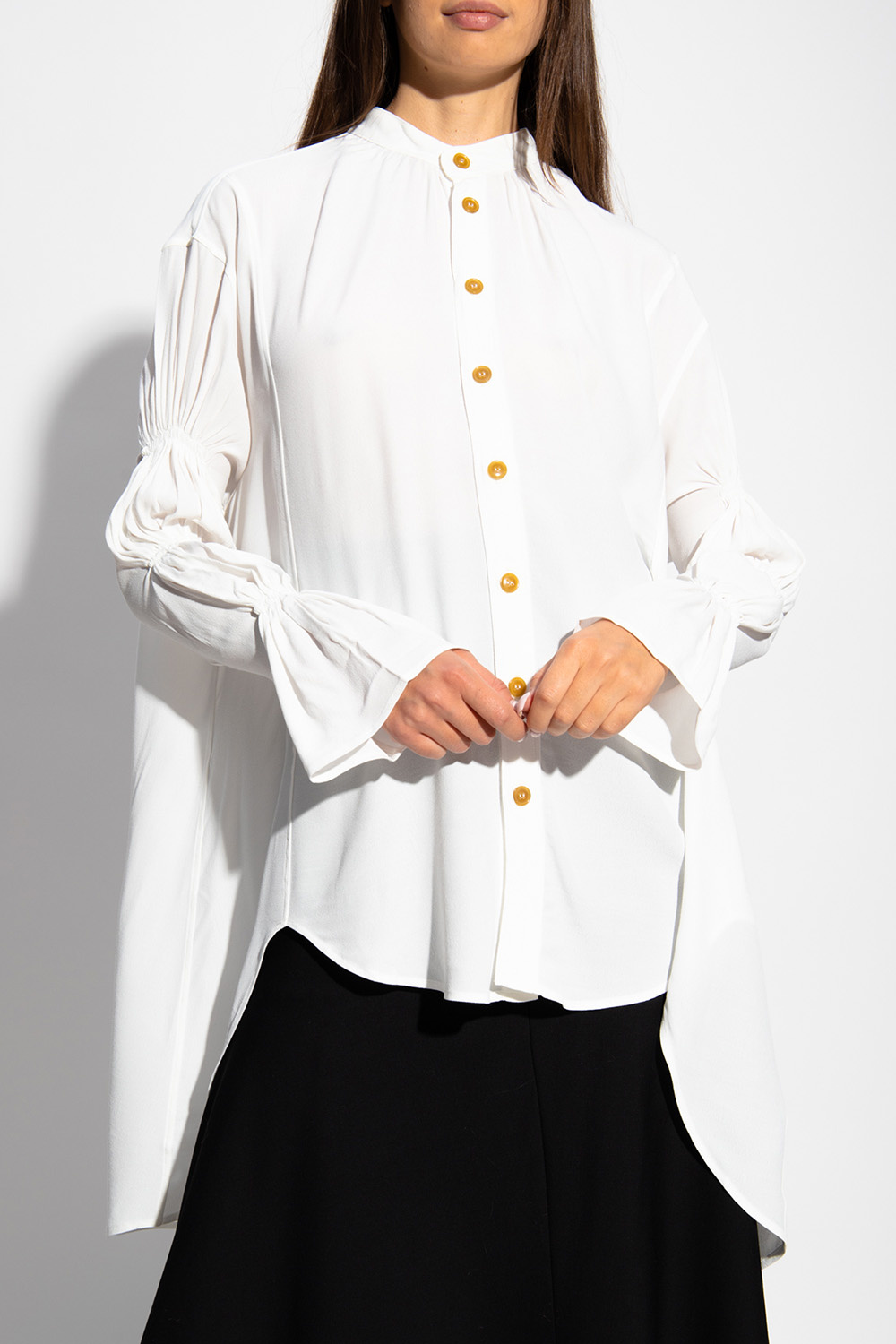 Vivienne Westwood Asymmetrical dkny shirt